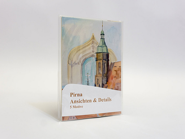 Pirna Aquarelle 5 Detailansichten