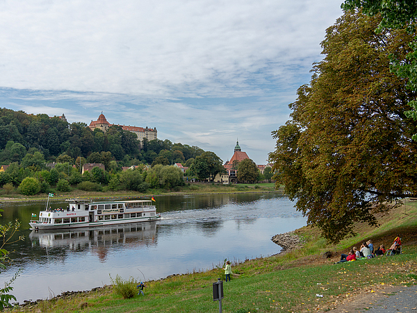 Spaß auf der Elbe in Pirna
