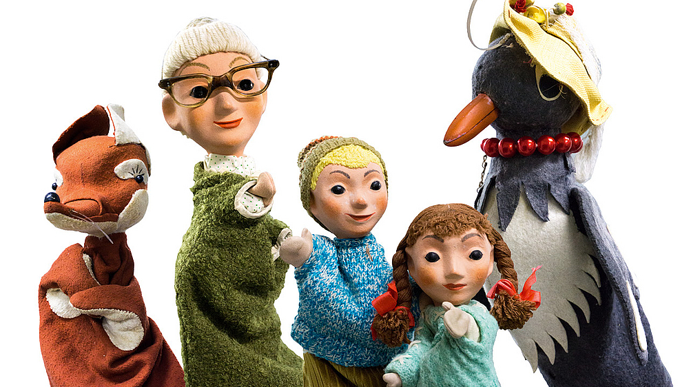 Stars des DDR-Kinderfernsehens Handpuppen des DDR-Kinderfernsehens