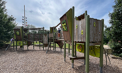 Hohe Brücken Spielplatz in Graupa