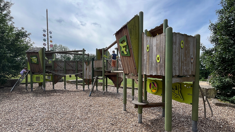 Hohe Brücken Spielplatz in Graupa