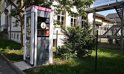 Bücherzelle in Neundorf