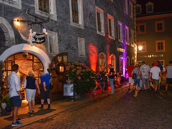 Eingang zum Wirtshaus Refugium Von Hof zu Hof