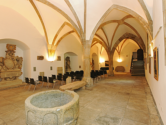 Kapitelsaal StadtMuseum Pirna Konzertsaal des Museums