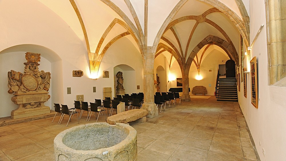 Kapitelsaal StadtMuseum Pirna Konzertsaal des Museums