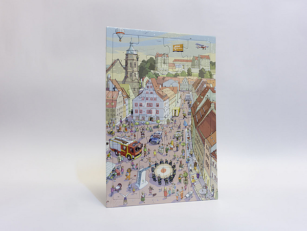 Pirna Wimmelbild Puzzle 24 Teile