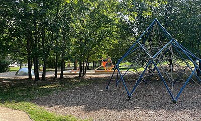 Spielplatz im Grünen auf dem Sonnenstein