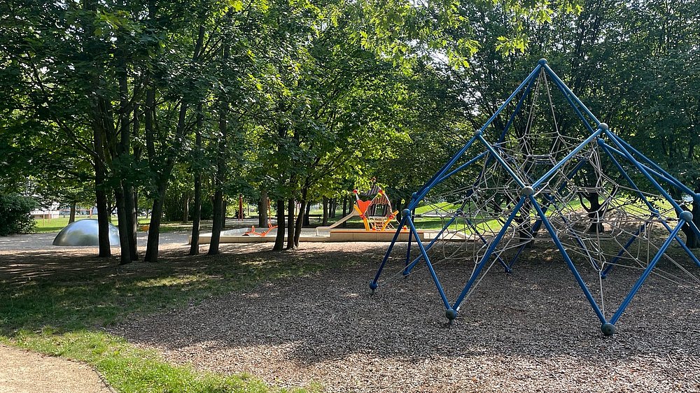 Spielplatz im Grünen auf dem Sonnenstein