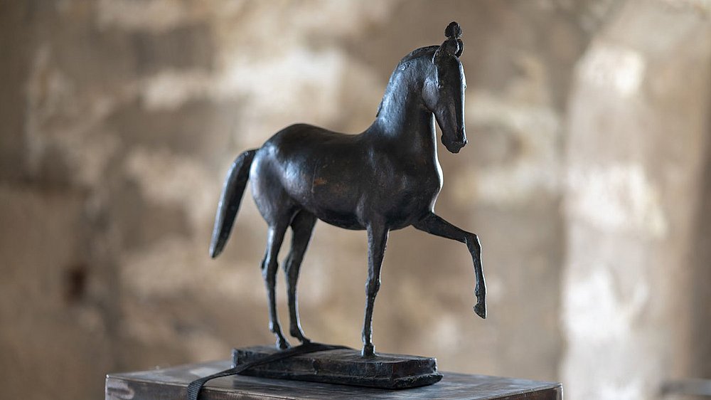Pferd aus Bronze von Hans Wimmer