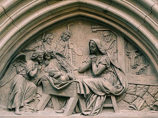 Detail der Marienkirche in Pirna Detail der Marienkirche in Pirna