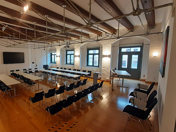 Großer Ratssaal Pirna Der große Ratssaal im Pirnaer Rathaus auf dem Markt