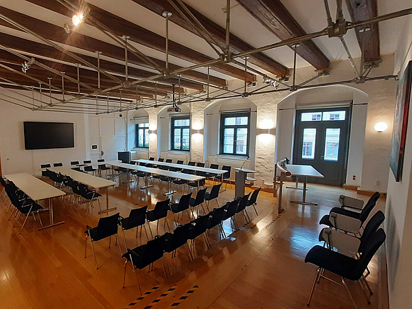 Großer Ratssaal Pirna Der große Ratssaal im Pirnaer Rathaus auf dem Markt