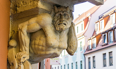 Der Teufelserker Kunstvoller Erker