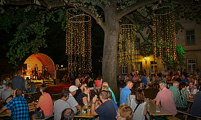 Stimmung im Klosterhof Klosterhof am StadtMuseum