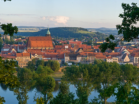 Altstadt Pirna im Sommer Stadtansicht Pirna im Sommer