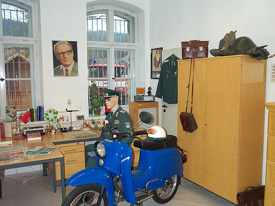 Schwalbe im DDR-Museum Motorisiert in der DDR