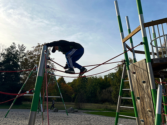 Kletterseile Spielplatz in Pirna Copitz