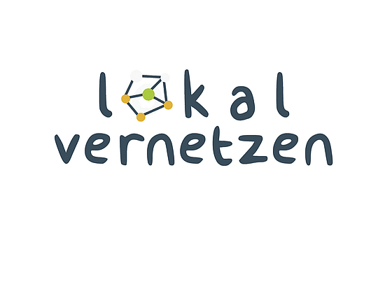 Lokal vernetzen Logo "lokal vernetzen"