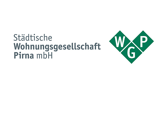 Städtische Wohnungsgesellschaft Pirna mbH Logo der Städtischen Wohnungsgesellschaft Pirna mbH (WGP)
