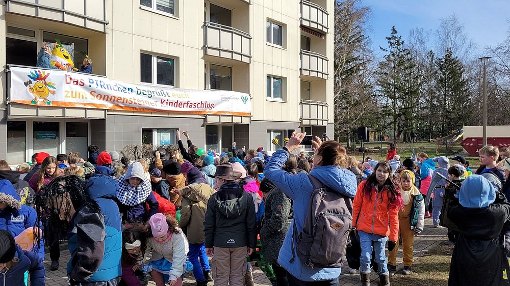 WGP unterstützt Kinderfasching auf dem Sonnenstein 